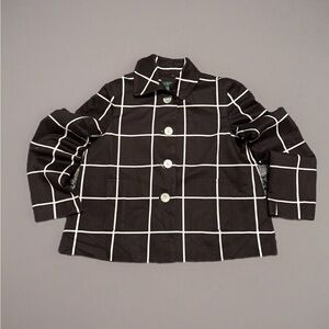 Lauren Ralph Lauren Black and White Blazer